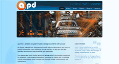 Desktop Screenshot of apd-ltd.com