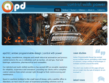 Tablet Screenshot of apd-ltd.com